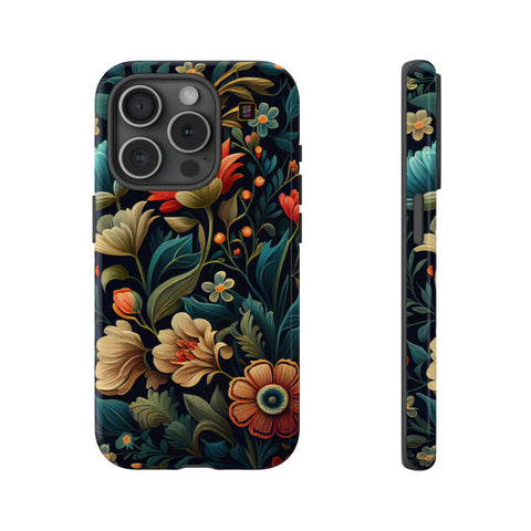 iPhone 14 | 14 Pro | 14 Plus | 14 Pro Max | 15 | 15 Pro | 15 Plus | 15 Pro Max β Bouquet,Colorful,FloralDesign,GardenBliss β front-and-side