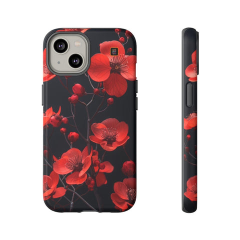 iPhone 14 | 14 Pro | 14 Plus | 14 Pro Max | 15 | 15 Pro | 15 Plus | 15 Pro Max β Blossom,Cherry,Floral,Elegance β front-and-side