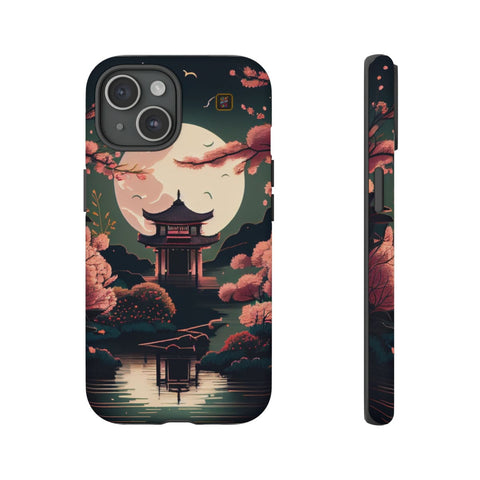 iPhone 14 | 14 Pro | 14 Plus | 14 Pro Max | 15 | 15 Pro | 15 Plus | 15 Pro Max β CherryBlossoms,Enchanted,Lunar,Shrine β front-and-side