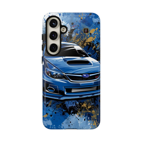 Galaxy S22 | S22 Plus | S22 Ultra | S23 | S23 Plus | S23 Ultra | S24 | S24 Plus | S24 Ultra β Artistic,Automobile,Blue,Impreza β front