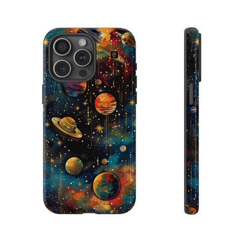 iPhone 14 | 14 Pro | 14 Plus | 14 Pro Max | 15 | 15 Pro | 15 Plus | 15 Pro Max β Cosmic,Nebulae,Planets,Stars β front-and-side