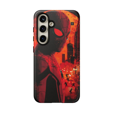 Galaxy S22 | S22 Plus | S22 Ultra | S23 | S23 Plus | S23 Ultra | S24 | S24 Plus | S24 Ultra β Bright,Cityscape,Spiderman,Symmetry β front