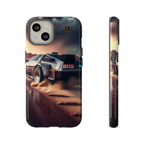 iPhone 14 | 14 Pro | 14 Plus | 14 Pro Max | 15 | 15 Pro | 15 Plus | 15 Pro Max β Cinematic,Delorean,Sci-Fi,Speed β front-and-side