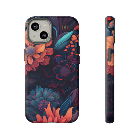 iPhone 14 | 14 Pro | 14 Plus | 14 Pro Max | 15 | 15 Pro | 15 Plus | 15 Pro Max – ArtisticBlossoms,BloomingBeauty,ColorfulGarden,FloralMasterpiece – front-and-side