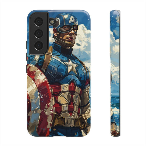 Galaxy S22 | S22 Plus | S22 Ultra | S23 | S23 Plus | S23 Ultra | S24 | S24 Plus | S24 Ultra – BlueSky,CaptainAmerica,Dynamic,Shield – front-and-side