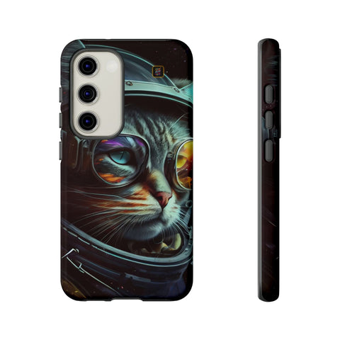 Galaxy S22 | S22 Plus | S22 Ultra | S23 | S23 Plus | S23 Ultra β Astronaut,Cosmic,CosmonautKitty,VibrantEyes β front-and-side
