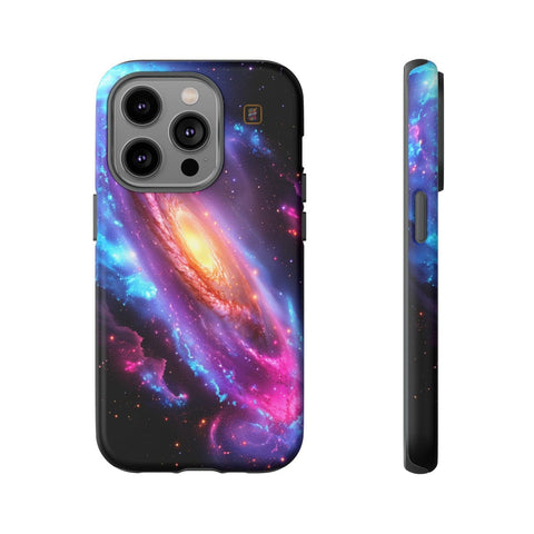 iPhone 14 | 14 Pro | 14 Plus | 14 Pro Max | 15 | 15 Pro | 15 Plus | 15 Pro Max β Andromeda,Galaxy,Nebula,Wallpaper β front-and-side
