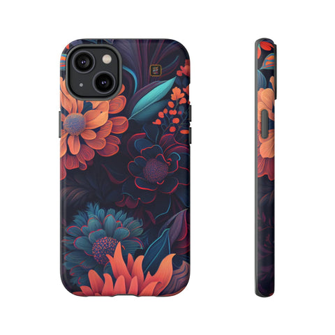 iPhone 14 | 14 Pro | 14 Plus | 14 Pro Max | 15 | 15 Pro | 15 Plus | 15 Pro Max – ArtisticBlossoms,BloomingBeauty,ColorfulGarden,FloralMasterpiece – front-and-side