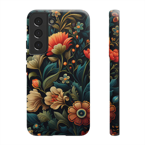 Galaxy S22 | S22 Plus | S22 Ultra | S23 | S23 Plus | S23 Ultra β Bouquet,Colorful,FloralDesign,GardenBliss β front-and-side