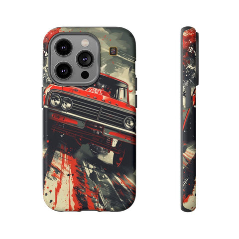 iPhone 14 | 14 Pro | 14 Plus | 14 Pro Max | 15 | 15 Pro | 15 Plus | 15 Pro Max β Artwork,BajaTruck,Racing,RedFlames β front-and-side