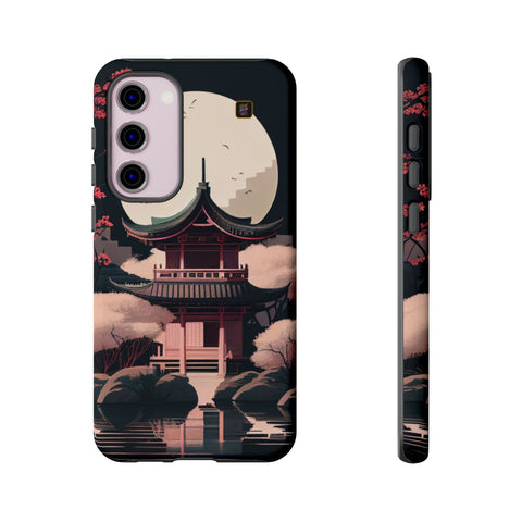 Galaxy S22 | S22 Plus | S22 Ultra | S23 | S23 Plus | S23 Ultra β CherryBlossoms,Enchanted,FantasyTemple,Moonlight β front-and-side