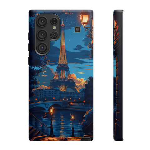 Galaxy S22 | S22 Plus | S22 Ultra | S23 | S23 Plus | S23 Ultra | S24 | S24 Plus | S24 Ultra β EiffelTower,Nightlife,ParisianRomance,Streetlamp β front-and-side