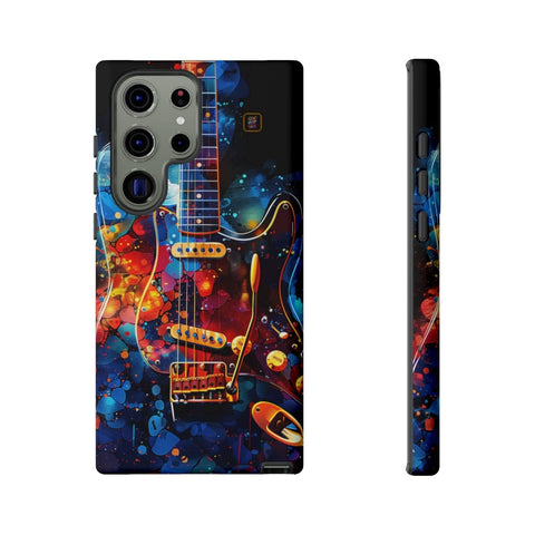 Galaxy S22 | S22 Plus | S22 Ultra | S23 | S23 Plus | S23 Ultra | S24 | S24 Plus | S24 Ultra β Abstract,ElectricGuitar,GraffitiArt,Vibrant β front-and-side