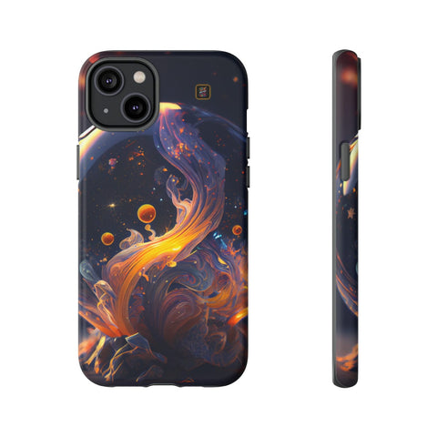 iPhone 14 | 14 Pro | 14 Plus | 14 Pro Max | 15 | 15 Pro | 15 Plus | 15 Pro Max β Breathtaking,Celestial,Marble,Stars β front-and-side