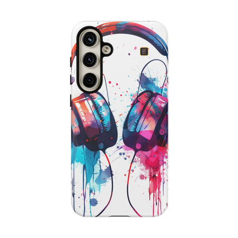 Galaxy S22 | S22 Plus | S22 Ultra | S23 | S23 Plus | S23 Ultra | S24 | S24 Plus | S24 Ultra β Artistic,Headphones,Splash,Vibrant β front