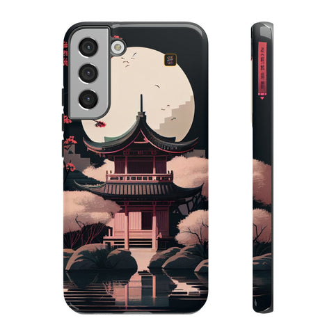Galaxy S22 | S22 Plus | S22 Ultra | S23 | S23 Plus | S23 Ultra β CherryBlossoms,Enchanted,FantasyTemple,Moonlight β front-and-side