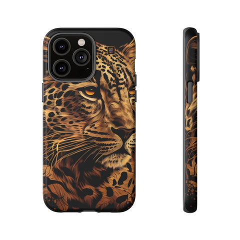 iPhone 14 | 14 Pro | 14 Plus | 14 Pro Max | 15 | 15 Pro | 15 Plus | 15 Pro Max β Fierce,Leopard,SavannaKing,VectorArt β front-and-side