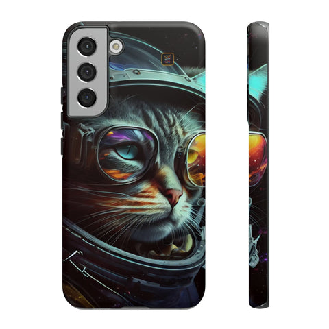 Galaxy S22 | S22 Plus | S22 Ultra | S23 | S23 Plus | S23 Ultra β Astronaut,Cosmic,CosmonautKitty,VibrantEyes β front-and-side