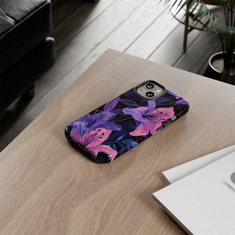 iPhone 14 | 14 Pro | 14 Plus | 14 Pro Max | 15 | 15 Pro | 15 Plus | 15 Pro Maxβ DarkFantasy,Floral,Intricate,Lilies β context