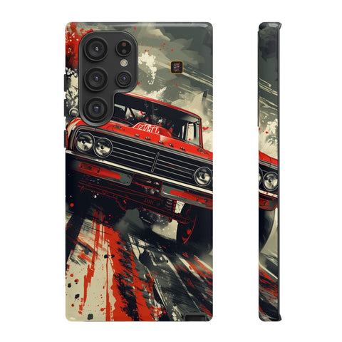 Galaxy S22 | S22 Plus | S22 Ultra | S23 | S23 Plus | S23 Ultra | S24 | S24 Plus | S24 Ultra β Artwork,BajaTruck,Racing,RedFlames β front-and-side