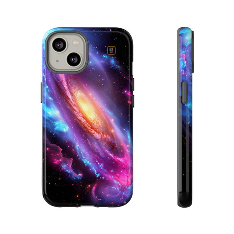 iPhone 14 | 14 Pro | 14 Plus | 14 Pro Max | 15 | 15 Pro | 15 Plus | 15 Pro Max β Andromeda,Galaxy,Nebula,Wallpaper β front-and-side