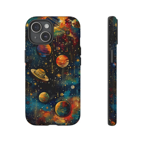 iPhone 14 | 14 Pro | 14 Plus | 14 Pro Max | 15 | 15 Pro | 15 Plus | 15 Pro Max β Cosmic,Nebulae,Planets,Stars β front-and-side