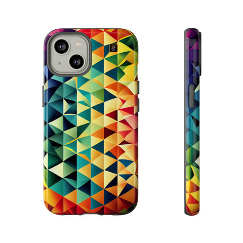 iPhone 14 | 14 Pro | 14 Plus | 14 Pro Max | 15 | 15 Pro | 15 Plus | 15 Pro Maxβ Artwork,Colorburst,Mosaic,Rainbow β front-and-side