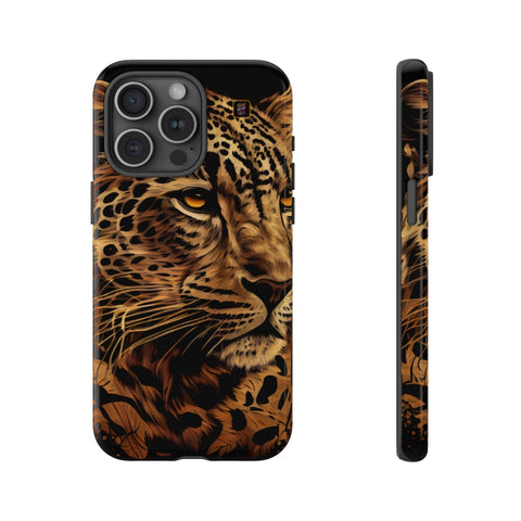 iPhone 14 | 14 Pro | 14 Plus | 14 Pro Max | 15 | 15 Pro | 15 Plus | 15 Pro Max β Fierce,Leopard,SavannaKing,VectorArt β front-and-side