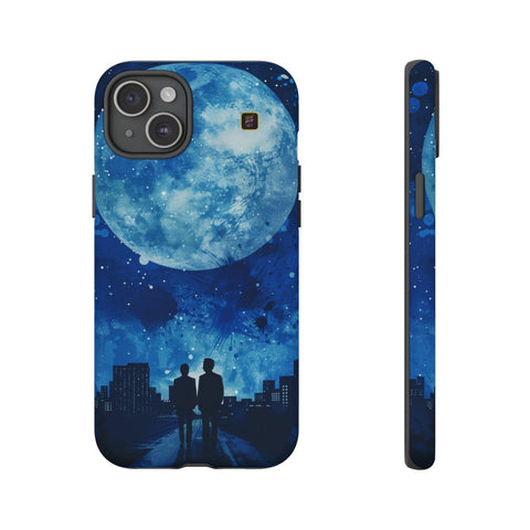 iPhone 14 | 14 Pro | 14 Plus | 14 Pro Max | 15 | 15 Pro | 15 Plus | 15 Pro Max β Cityscape,Moon,Noir,Silhouettes β front-and-side