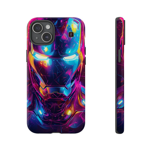 iPhone 14 | 14 Pro | 14 Plus | 14 Pro Max | 15 | 15 Pro | 15 Plus | 15 Pro Max β Armor,Neon,Popart,Superhero β front-and-side