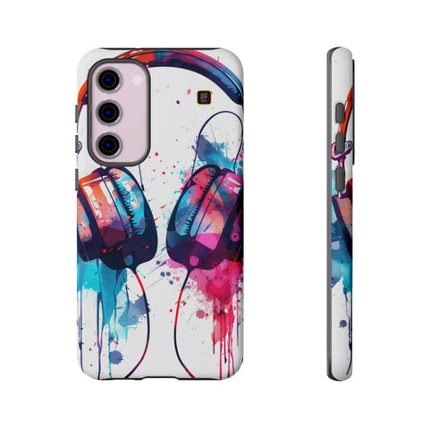 Galaxy S22 | S22 Plus | S22 Ultra | S23 | S23 Plus | S23 Ultra | S24 | S24 Plus | S24 Ultra β Artistic,Headphones,Splash,Vibrant β front-and-side