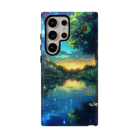 Galaxy S22 | S22 Plus | S22 Ultra | S23 | S23 Plus | S23 Ultra | S24 | S24 Plus | S24 Ultra β DreamyNightscape,EnchantedForest,GlowingWaterlilies,StarrySky β front