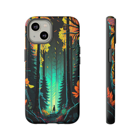 iPhone 14 | 14 Pro | 14 Plus | 14 Pro Max | 15 | 15 Pro | 15 Plus | 15 Pro Max β Autumn,Enchanted,Neon,Wilderness β front-and-side