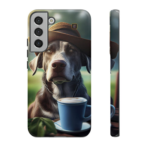 Galaxy S22 | S22 Plus | S22 Ultra | S23 | S23 Plus | S23 Ultra β Backyard,Coffee,Hat,Relaxation β front-and-side