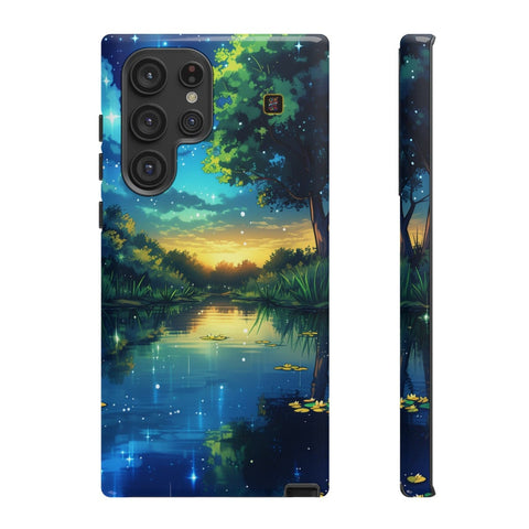 Galaxy S22 | S22 Plus | S22 Ultra | S23 | S23 Plus | S23 Ultra | S24 | S24 Plus | S24 Ultra β DreamyNightscape,EnchantedForest,GlowingWaterlilies,StarrySky β front-and-side