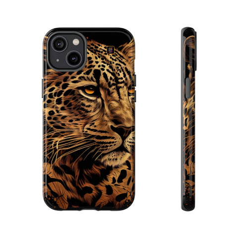 iPhone 14 | 14 Pro | 14 Plus | 14 Pro Max | 15 | 15 Pro | 15 Plus | 15 Pro Max β Fierce,Leopard,SavannaKing,VectorArt β front-and-side