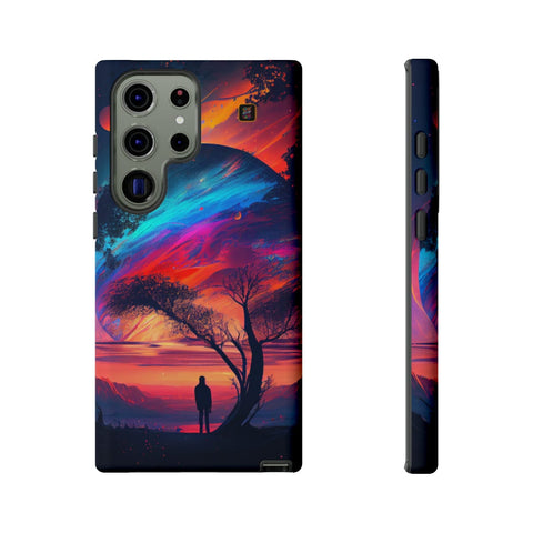 Galaxy S22 | S22 Plus | S22 Ultra | S23 | S23 Plus | S23 Ultra β Dreamscape,Planetscape,Silhouette,Twilight β front-and-side