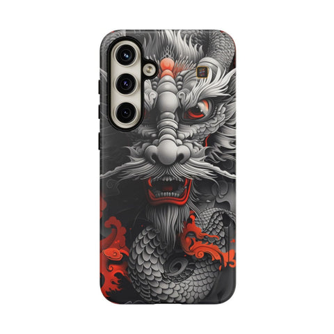 Galaxy S22 | S22 Plus | S22 Ultra | S23 | S23 Plus | S23 Ultra | S24 | S24 Plus | S24 Ultra β Dragon,Fantasy,RedAccents,SakugaStyle β front