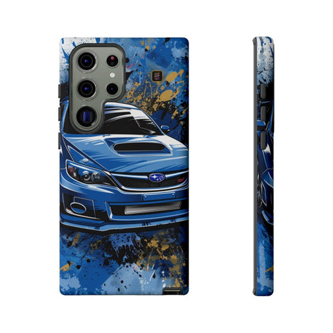 Galaxy S22 | S22 Plus | S22 Ultra | S23 | S23 Plus | S23 Ultra | S24 | S24 Plus | S24 Ultra β Artistic,Automobile,Blue,Impreza β front-and-side