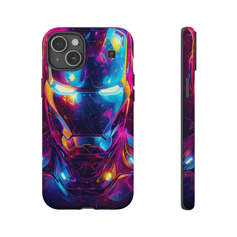 iPhone 14 | 14 Pro | 14 Plus | 14 Pro Max | 15 | 15 Pro | 15 Plus | 15 Pro Max β Armor,Neon,Popart,Superhero β front-and-side
