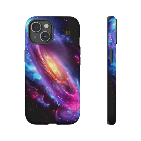 iPhone 14 | 14 Pro | 14 Plus | 14 Pro Max | 15 | 15 Pro | 15 Plus | 15 Pro Max β Andromeda,Galaxy,Nebula,Wallpaper β front-and-side