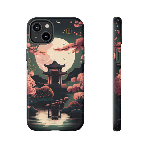 iPhone 14 | 14 Pro | 14 Plus | 14 Pro Max | 15 | 15 Pro | 15 Plus | 15 Pro Max β CherryBlossoms,Enchanted,Lunar,Shrine β front-and-side