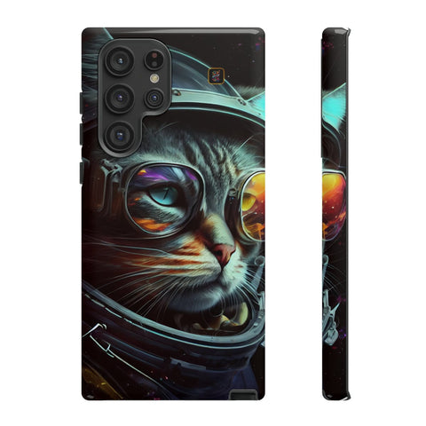 Galaxy S22 | S22 Plus | S22 Ultra | S23 | S23 Plus | S23 Ultra β Astronaut,Cosmic,CosmonautKitty,VibrantEyes β front-and-side