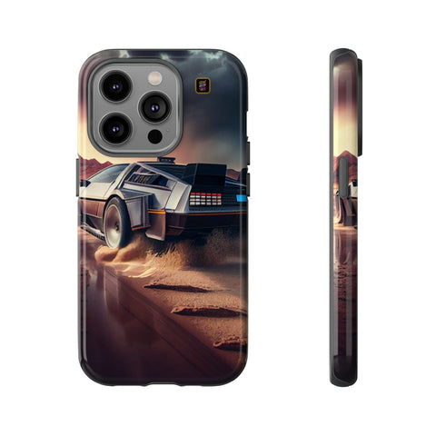 iPhone 14 | 14 Pro | 14 Plus | 14 Pro Max | 15 | 15 Pro | 15 Plus | 15 Pro Max β Cinematic,Delorean,Sci-Fi,Speed β front-and-side