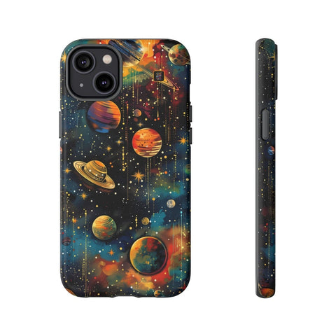 iPhone 14 | 14 Pro | 14 Plus | 14 Pro Max | 15 | 15 Pro | 15 Plus | 15 Pro Max β Cosmic,Nebulae,Planets,Stars β front-and-side