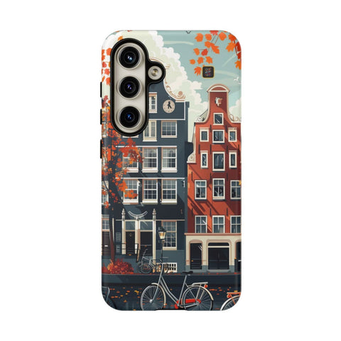 Galaxy S22 | S22 Plus | S22 Ultra | S23 | S23 Plus | S23 Ultra | S24 | S24 Plus | S24 Ultra β Autumn,Fall,Amsterdam,Bicycles β front