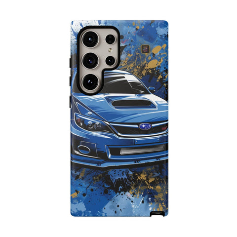 Galaxy S22 | S22 Plus | S22 Ultra | S23 | S23 Plus | S23 Ultra | S24 | S24 Plus | S24 Ultra β Artistic,Automobile,Blue,Impreza β front