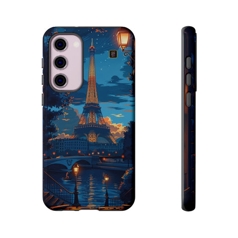 Galaxy S22 | S22 Plus | S22 Ultra | S23 | S23 Plus | S23 Ultra | S24 | S24 Plus | S24 Ultra β EiffelTower,Nightlife,ParisianRomance,Streetlamp β front-and-side