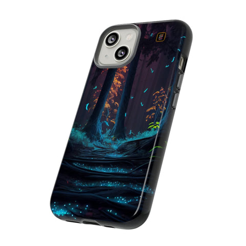iPhone 14 | 14 Pro | 14 Plus | 14 Pro Max | 15 | 15 Pro | 15 Plus | 15 Pro Maxβ Bioluminescent,Enchanted,Fantasy,Nightforest β side