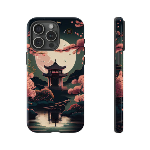 iPhone 14 | 14 Pro | 14 Plus | 14 Pro Max | 15 | 15 Pro | 15 Plus | 15 Pro Max β CherryBlossoms,Enchanted,Lunar,Shrine β front-and-side